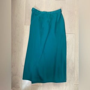 J.Crew “satin” skirt.